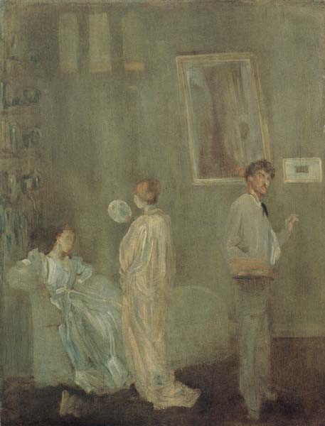 James Abbot McNeill Whistler The Artist s Studio